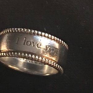 Authentic Tiffany & Co “I Love You” Ring